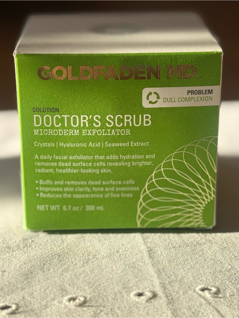 Goldfaden MD Doctor’s Scrub Microderm Exfoliator 6.7 oz Jumbo BNIB
